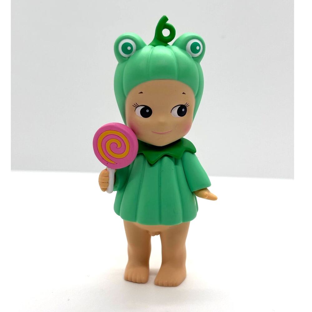 Authentic Sonny Angel Frog Mini Figure, From Pumpkin Patch Series - NEW